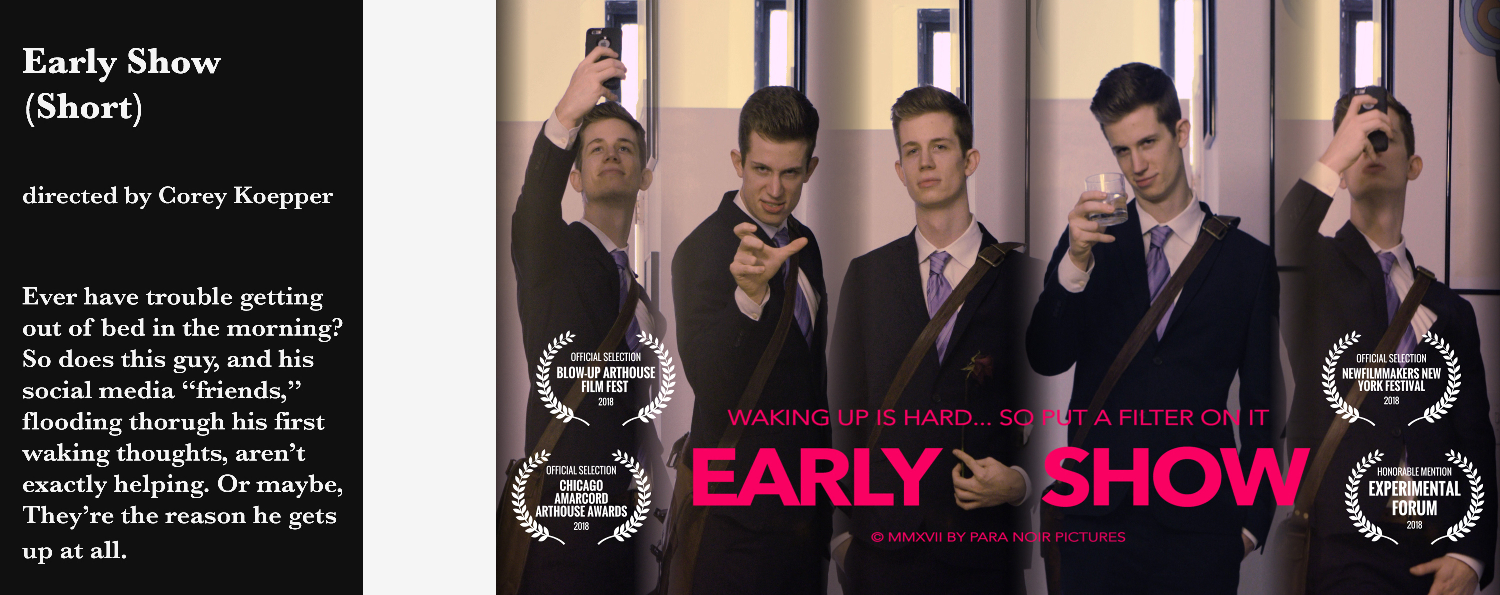 Early Show With Laurels Website